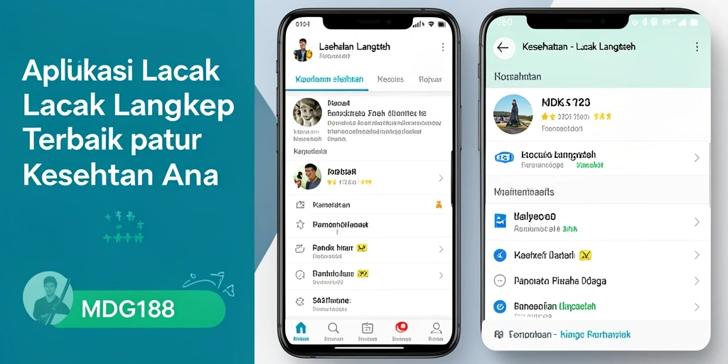 Antarmuka MDG188 yang menampilkan pelacakan langkah harian.