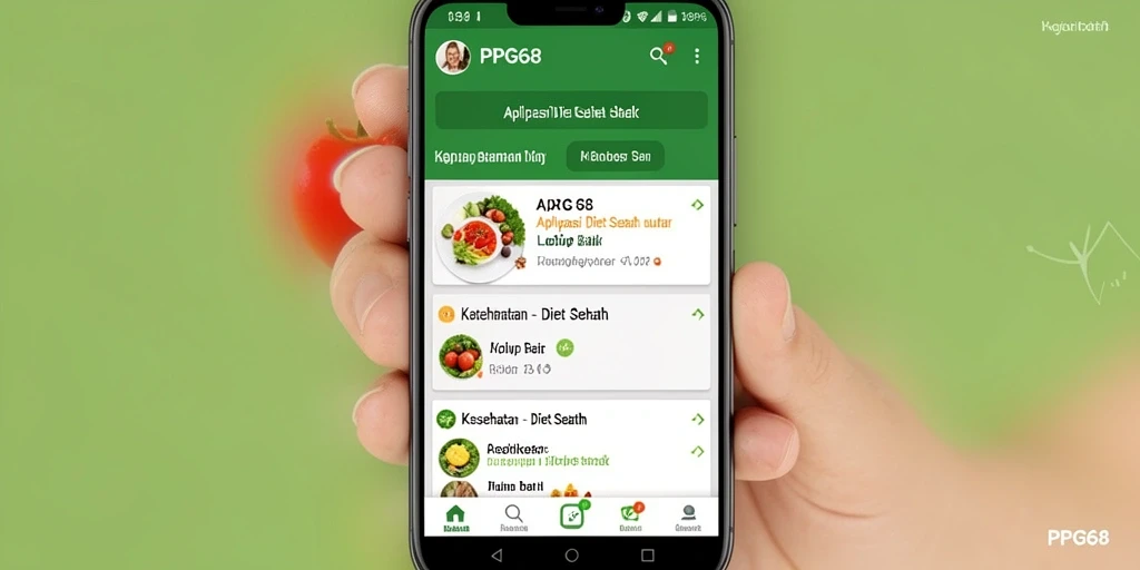 Antarmuka PGG68 yang menarik untuk Diet Sehat.